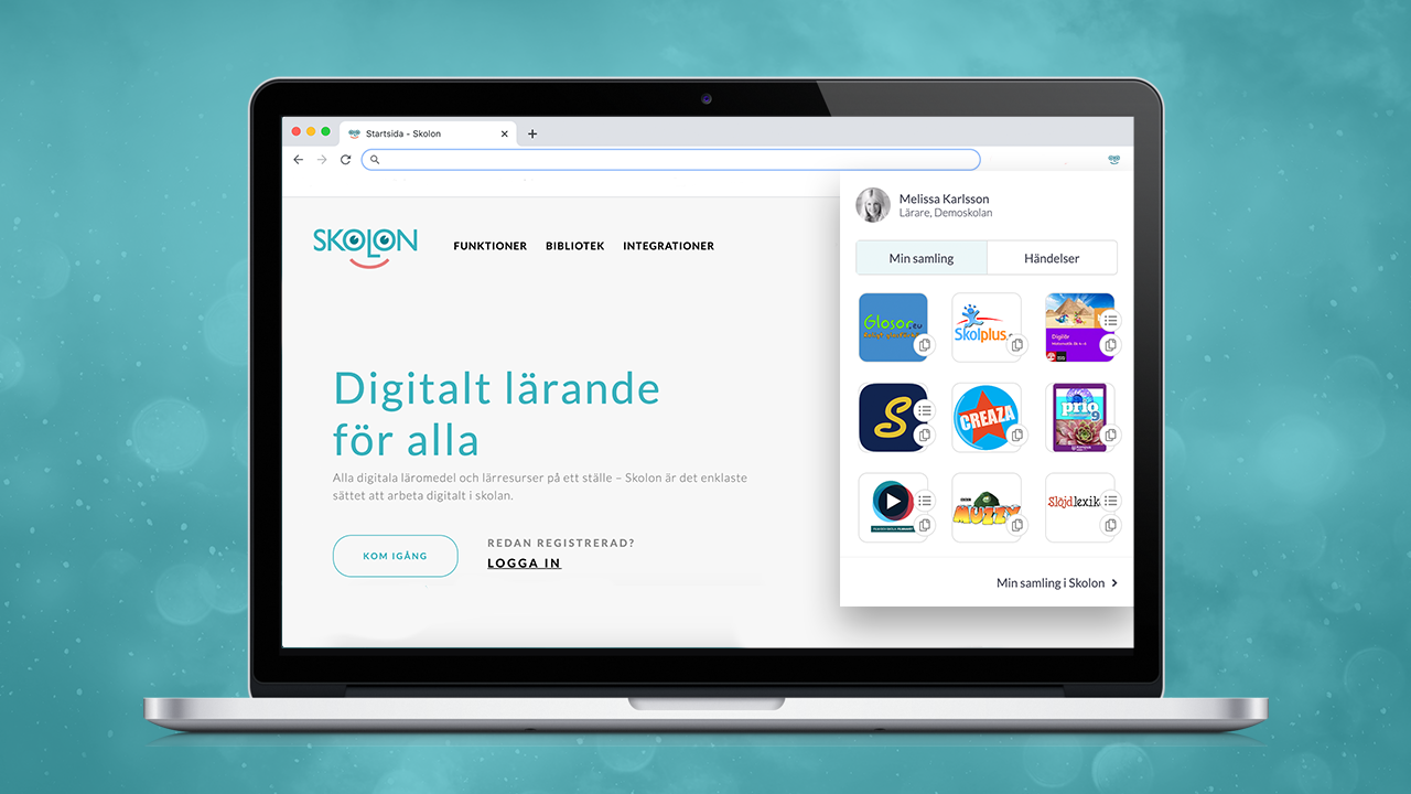 Skolon lanserar unika webbläsartillägg – hundratusentals djuplänkar gör digitalt lärande ännu mer tillgängligt för svenska skolor