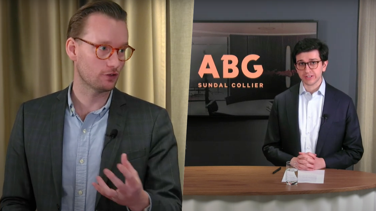 Oliver Lundgren i fireside chat hos ABG Sundal Collier